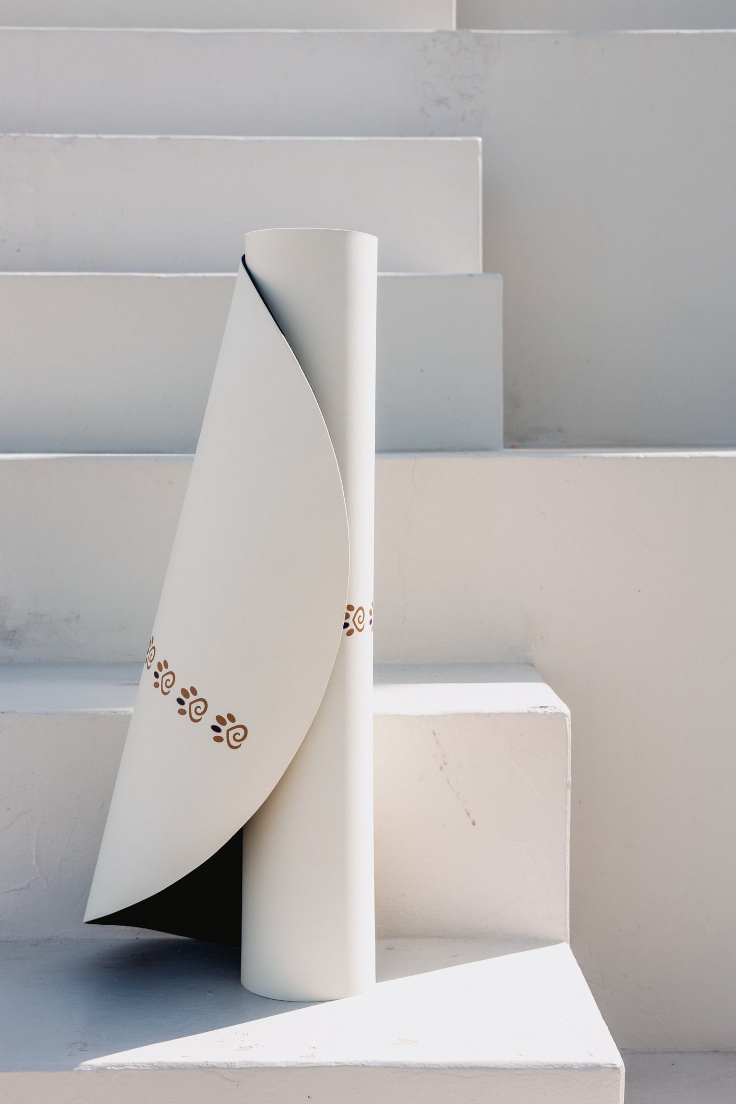 White Yoga Mat