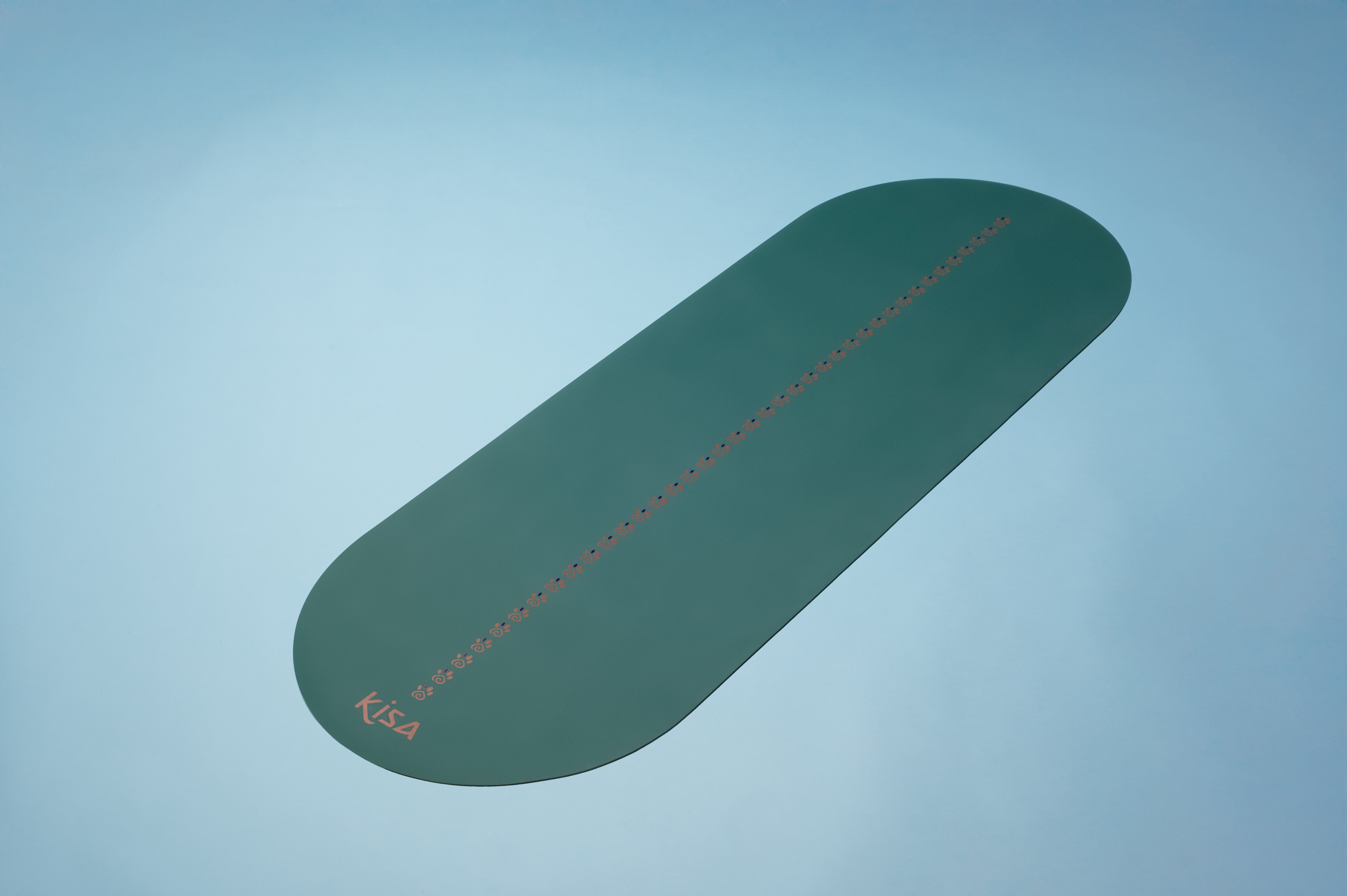 Deep Green 4mm Arch-Shaped Yoga Mat – KISA